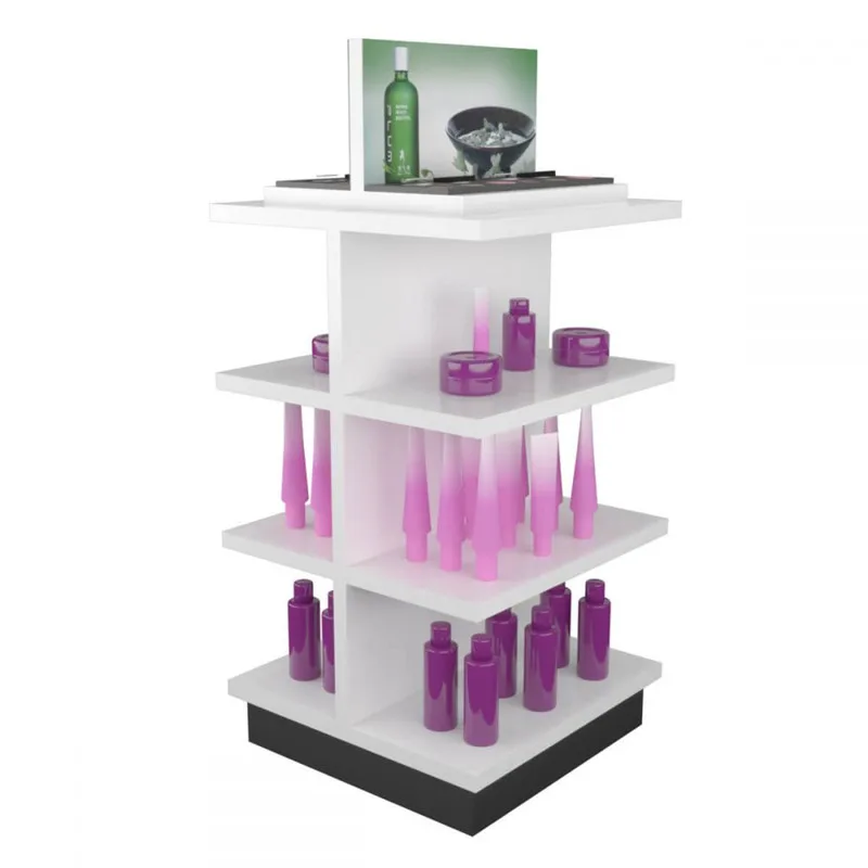 Cosmetic Makeup Display Stand Unit For Cosmetic Retail Shops – custom retail display image 69