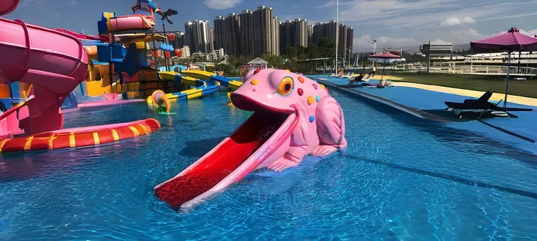 custom fiberglass slide Custom Fiberglass Slide | Durable Water Pool Slide For Sale – custom retail display image 2