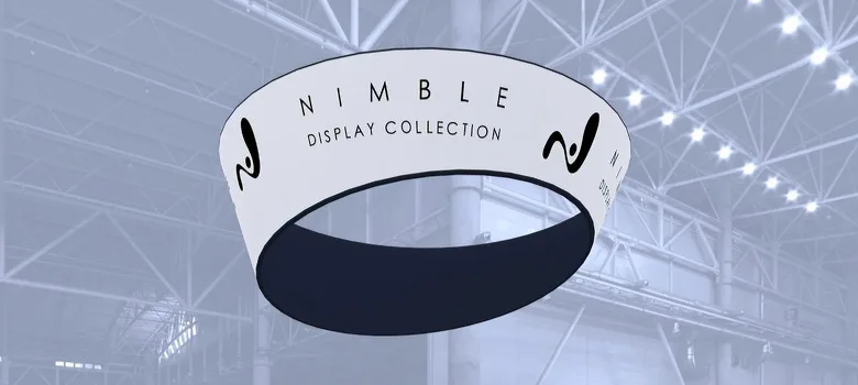 hanging banner Hanging Banners For Trades Shows Retail Shops – custom retail display image 2
