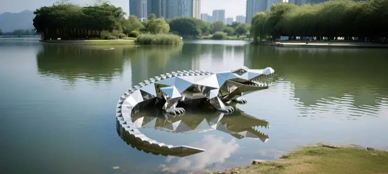 Life Size Crocodile Statues Sculptures For Sale – custom retail display image 2