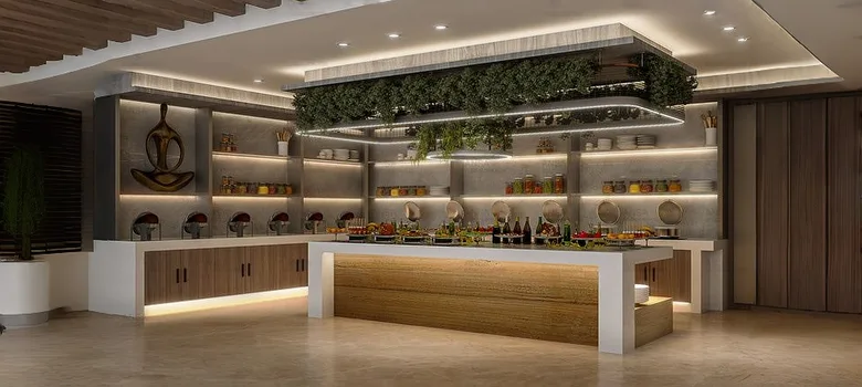 Buffet Counter Buffet Counter | Hotel Banquet Counter For Sale – custom retail display image 8