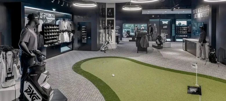 Golf Pro Shop Design, Displays Retail Fixtures – custom retail display image 7
