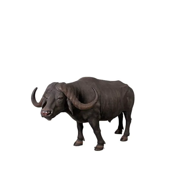 Farm Animal Statues Sculptures | Life Size Outdoor – Bullafo Statues image 3