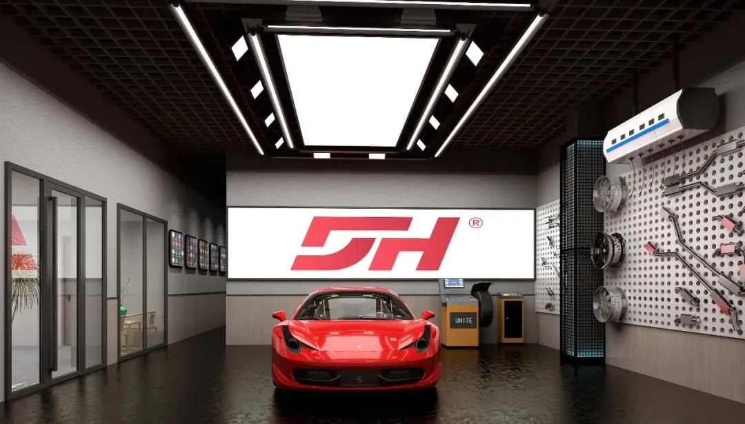 Car Accessories Shop Displays, Racks Interior Design – Auto Part Shop Design & Decoration image 7