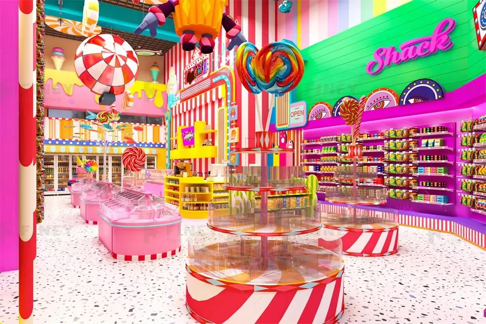 Candy Store Design, Displays Decorations – custom retail display image 1