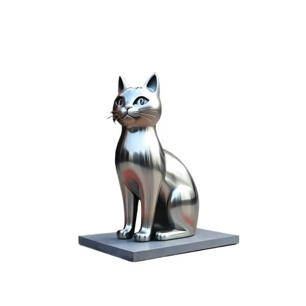 3 Custom Pet Sculptures Memorial Statues – Cat Statues image 5