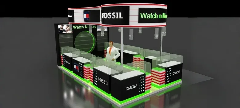 Watch Kiosk – custom retail display image 4