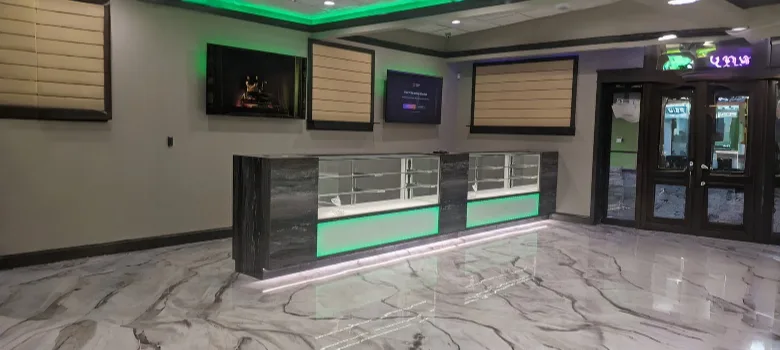 cannabis dispensary display counter Cannabis Dispensary Display Counters For Sale – custom retail display image 10