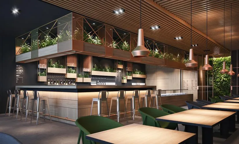 Coffee Shop Design, Display Fixtures Furniture – Coffee Shop Interior Design image 15
