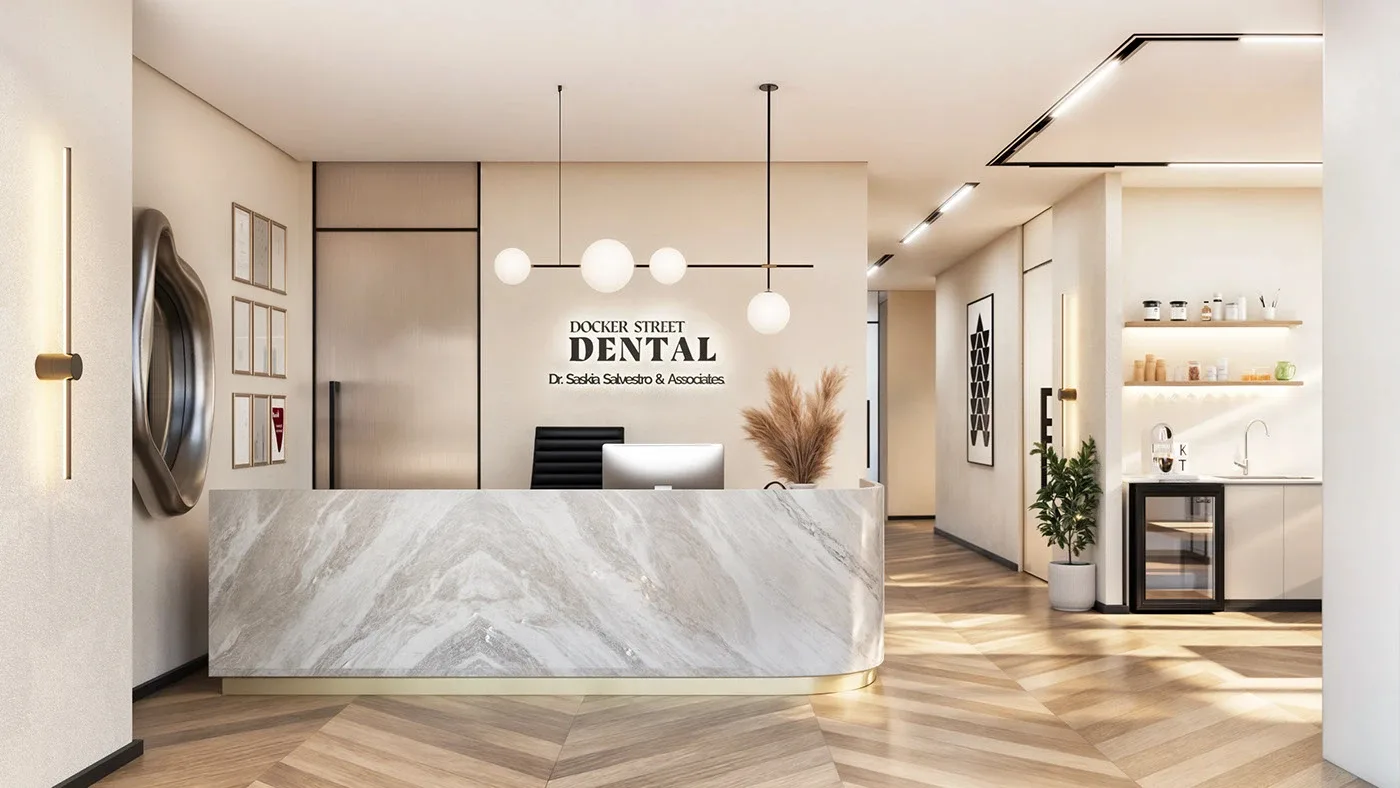 Teeth Whitening Salon Design, Furniture Decoration – Australia Dental Clinic Customized Furniture Teeth Whitening Clinic Inte