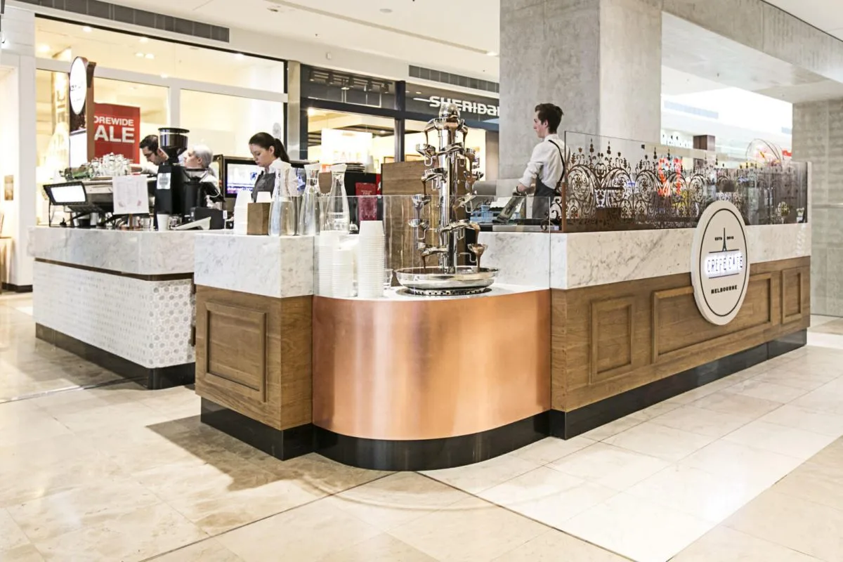 Crepe Kiosk – custom retail display image 22