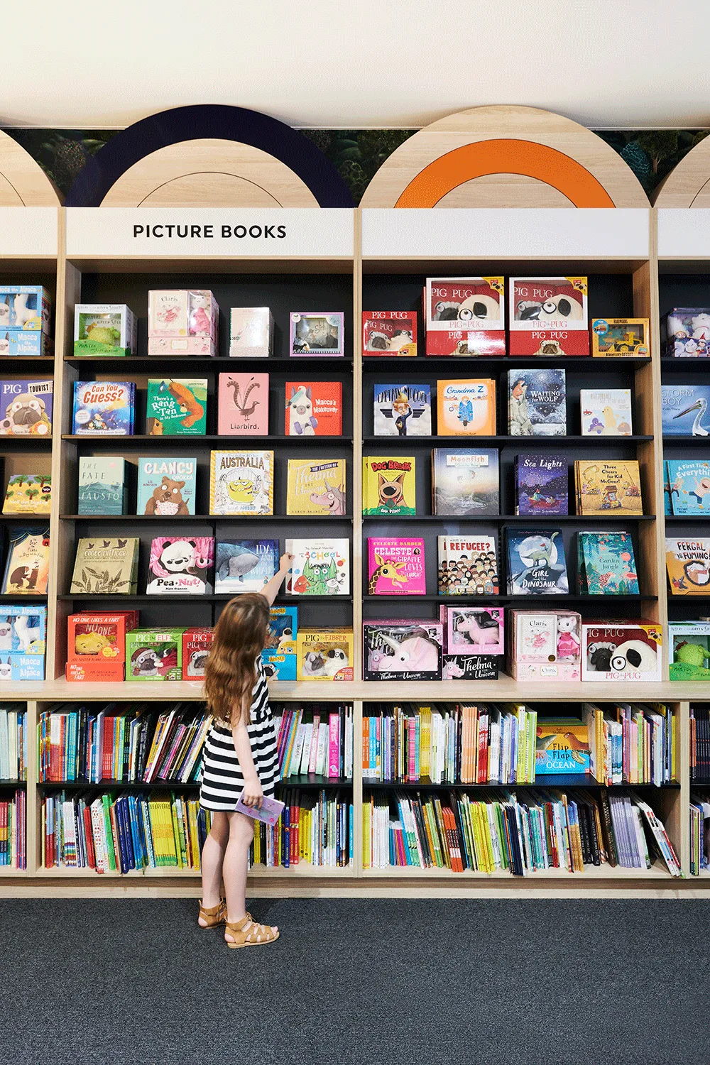 Bookstore Design, Displays Shelving Furniture – Wooden Book Shop Cozy Small Inviting Street Concrete Wall Book Store image 2