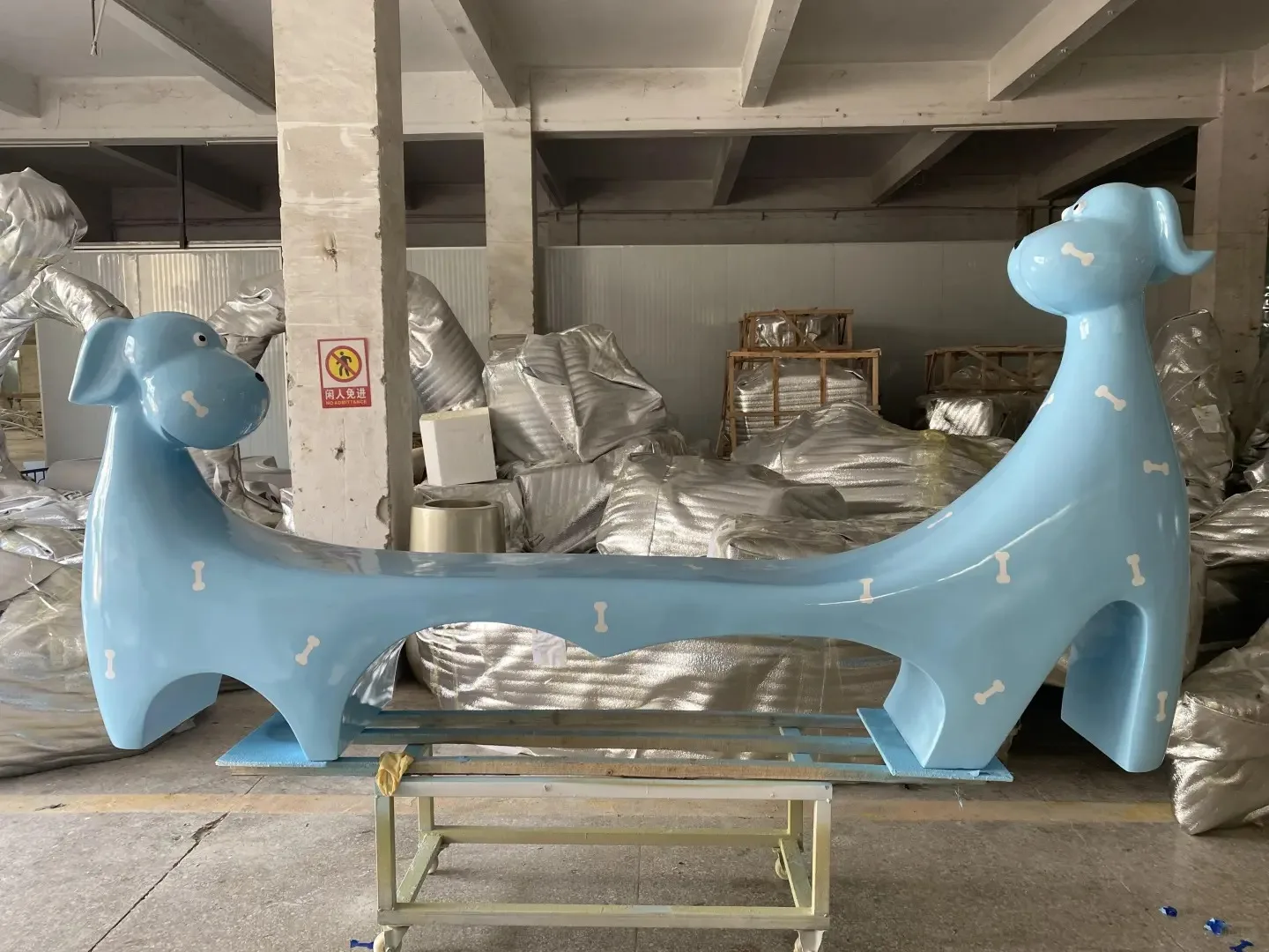 Shopping Mall Bench | Indoor FRP Bench, Chairs Seats – custom retail display image 21