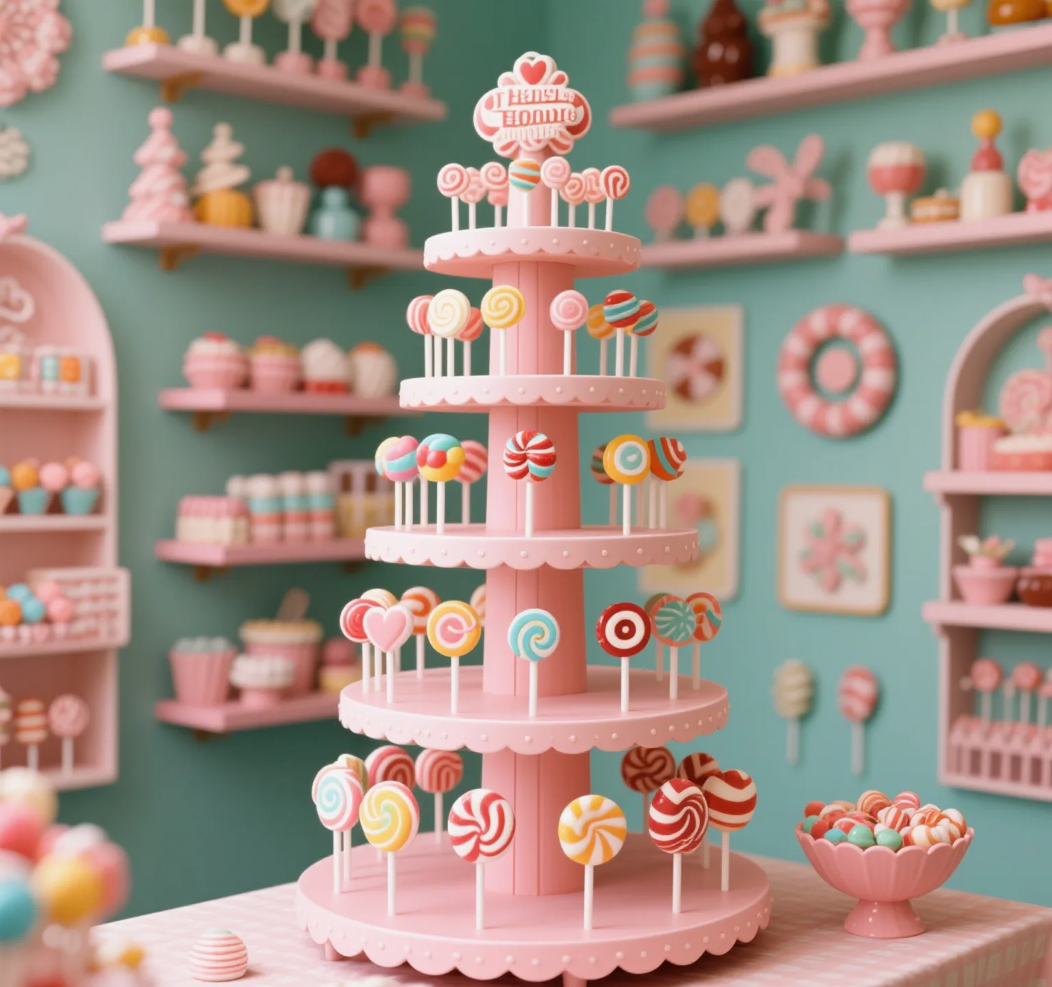 Candy Display Stands, Racks Tiers For Candy Shop Retail – custom retail display image 76