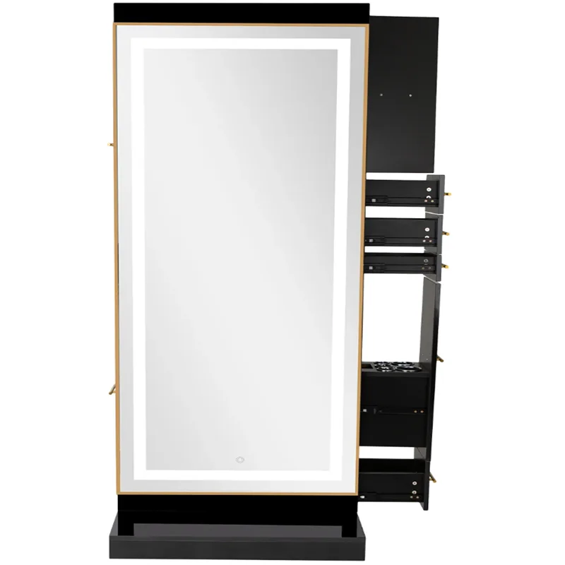 Free Standing Beauty Hair Salon Styling Stations – custom retail display image 20