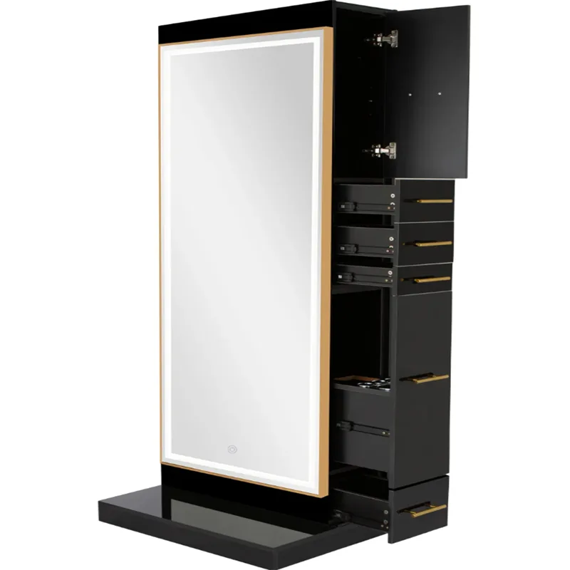 Free Standing Beauty Hair Salon Styling Stations – custom retail display image 19