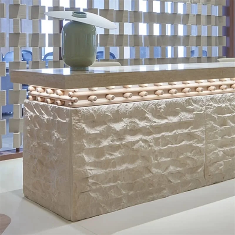 Hotel Reception Desks Counters – custom retail display image 5