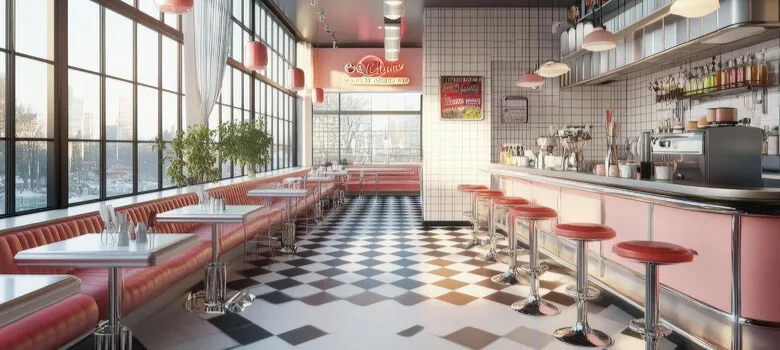 Diner Design, Commercial Furniture Displays | Affordable Price – custom retail display image 10