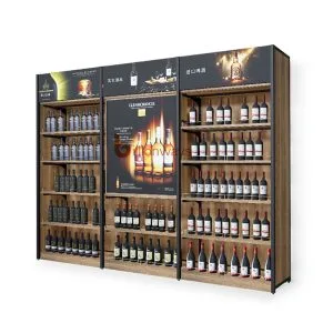wine display Wine Display Cabinets For Bars Restaurants | Wood Glass – custom retail display image 80