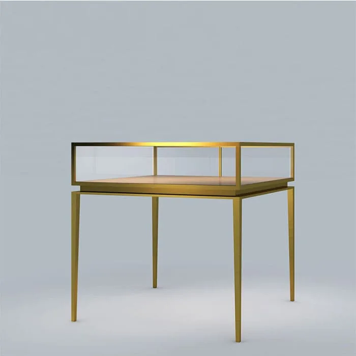 Metal Frame Display Cases | Retail Glass Showcases Counters – custom retail display image 1