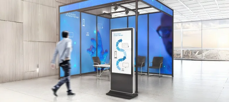 Digital Displays Signages for Events Trade Shows – custom retail display image 3
