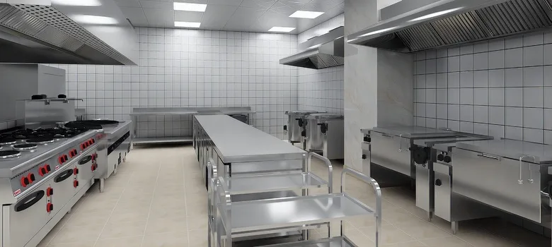 Stainless Steel Commercial Kitchen Cabinets For Sale | Benson Display – custom retail display image 9