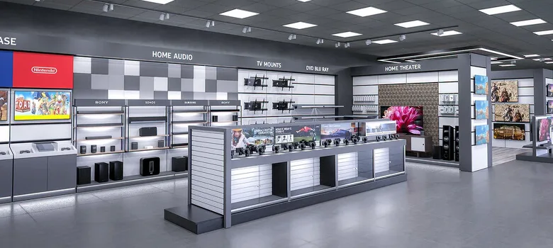 Home Appliances Showroom Design, Displays Store Fixtures – custom retail display image 9