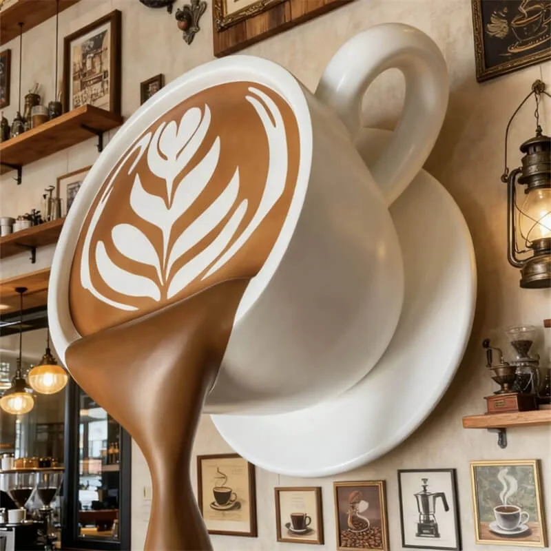 Custom Giant Coffee Cup Props For Sale – custom retail display image 27