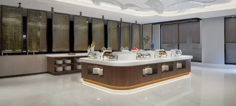 Buffet Counter Buffet Counter | Hotel Banquet Counter For Sale – custom retail display image 9