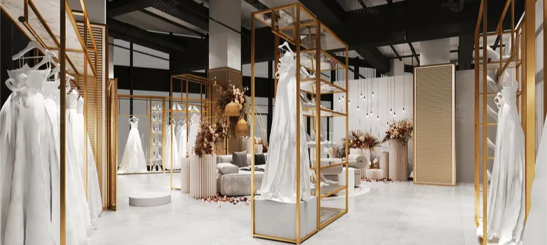 Bridal Shop Design, Displays Store Fixtures – custom retail display image 9