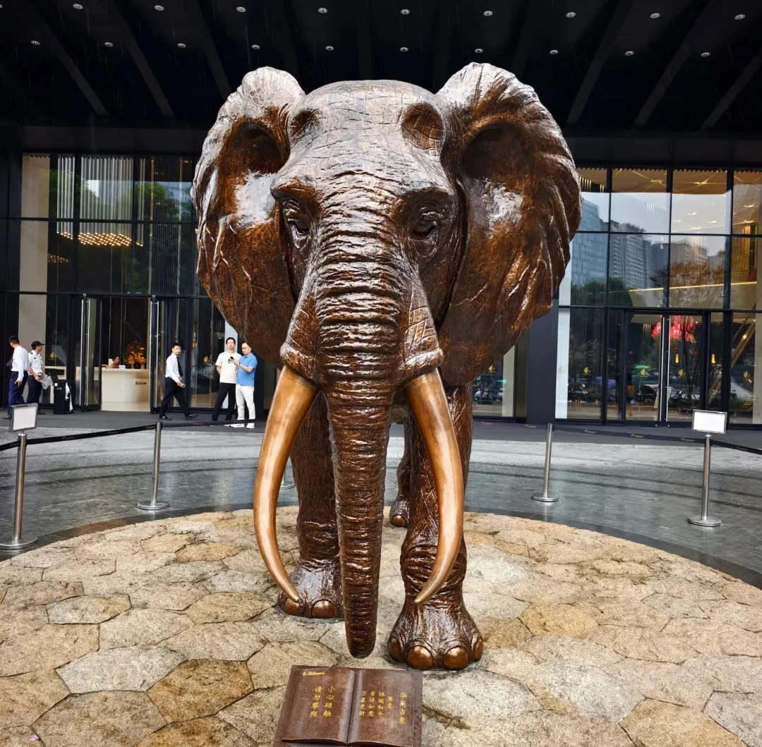 FRP Elephants Statues, Sculptures Ornaments | Outdoor – custom retail display image 43