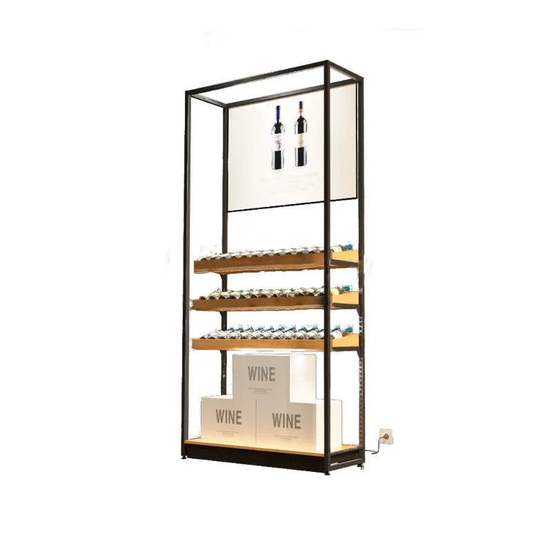 Wine Display Cabinets For Bars Restaurants | Wood Glass – custom retail display image 26