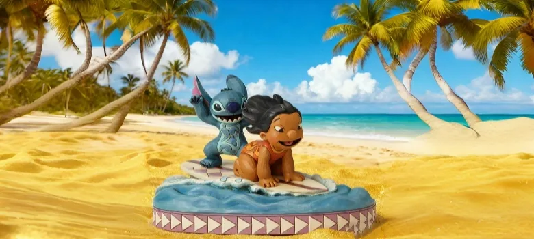 Life Size Lilo Stitch Statues For Sale | Custom Frp Resin – custom retail display image 3