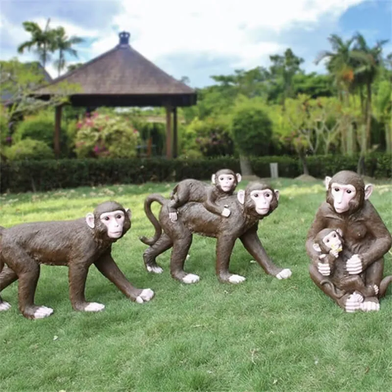 Monkeys, Gorillas Apes Statues For Sale | Life Size – custom retail display image 14