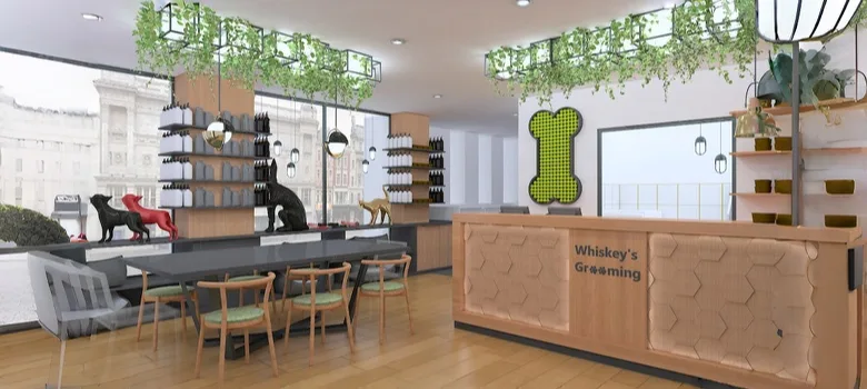 Pet Grooming Salon Pet Grooming Salon Design, Furniture Construction – custom retail display image 7