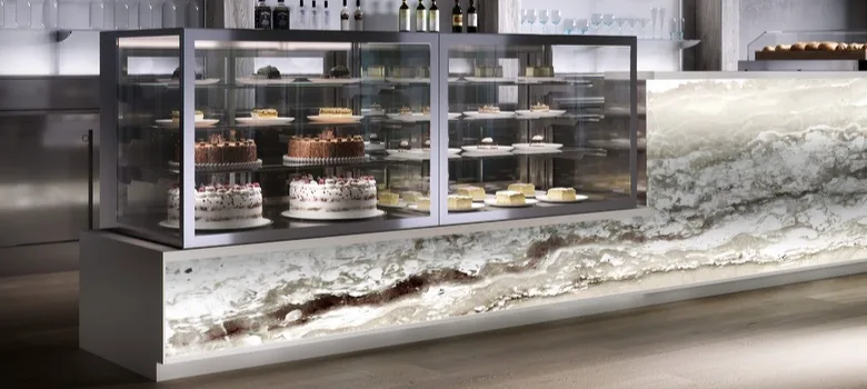 Bakery Display Showcases For Sale | Cake Pastry Refrigerated Cabinets – custom retail display image 15