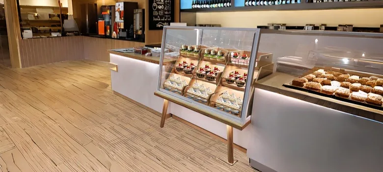 Bakery Display Cases & Boxes Countertop Bakery Display Cases | Wood, Glass Acrylic – custom retail display image 58