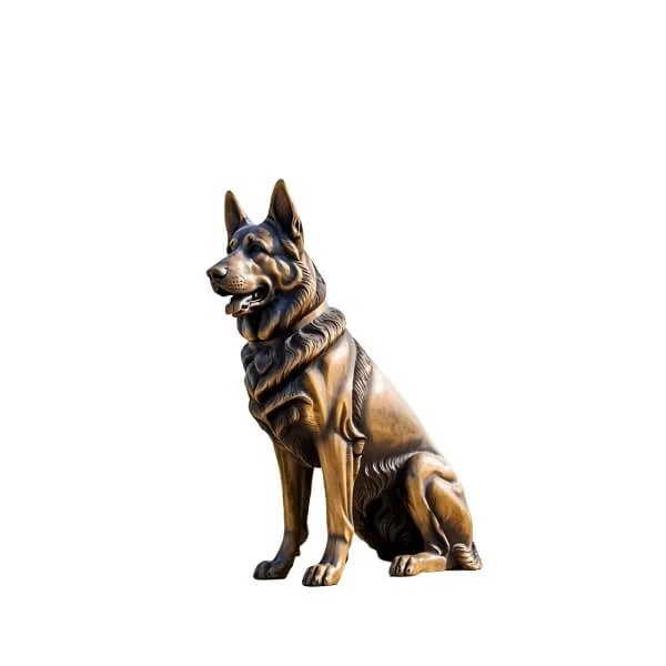 4 Custom Pet Sculptures Memorial Statues – German Shepherd image 2
