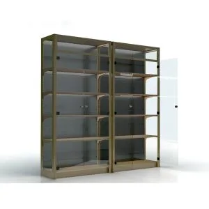 Metal Display Cabinets | Custom Design Glass Doors – custom retail display image 43