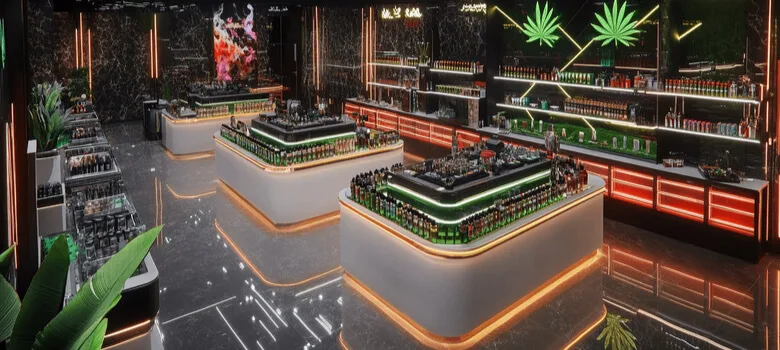 cannabis dispensary design Cannabis Dispensary Design, Layout Store Planning – custom retail display image 13