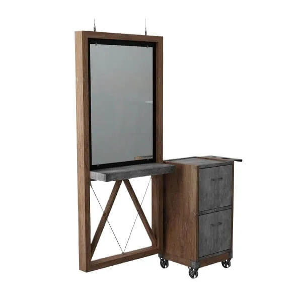 Styling Stations | Barber Salon Stations For Sale – Single-Sided image 2