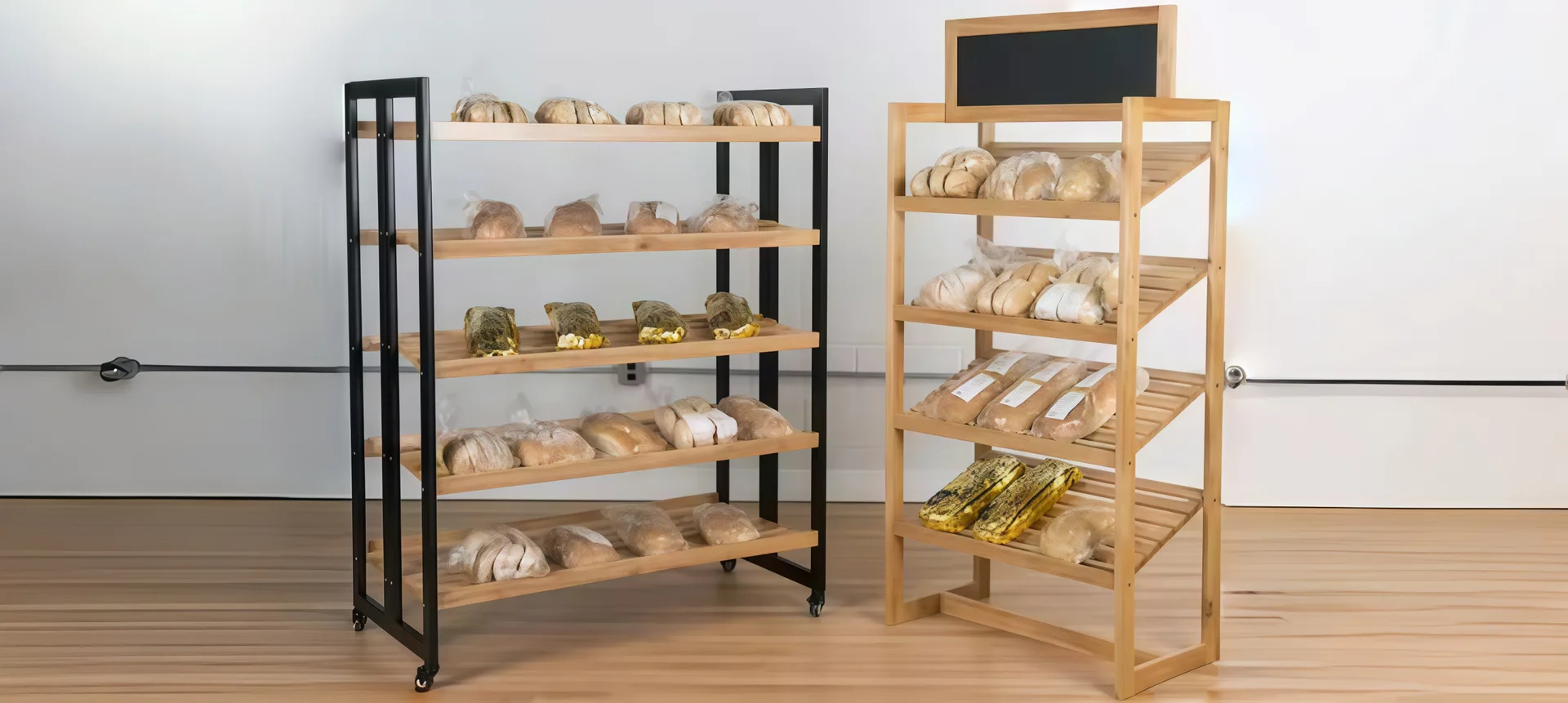 Bread Display Stand For Bakery Pastry Displays – custom retail display image 43