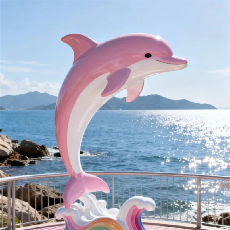 Large Dolphin Statues Sculptures For Sale | Outdoor – custom retail display image 6