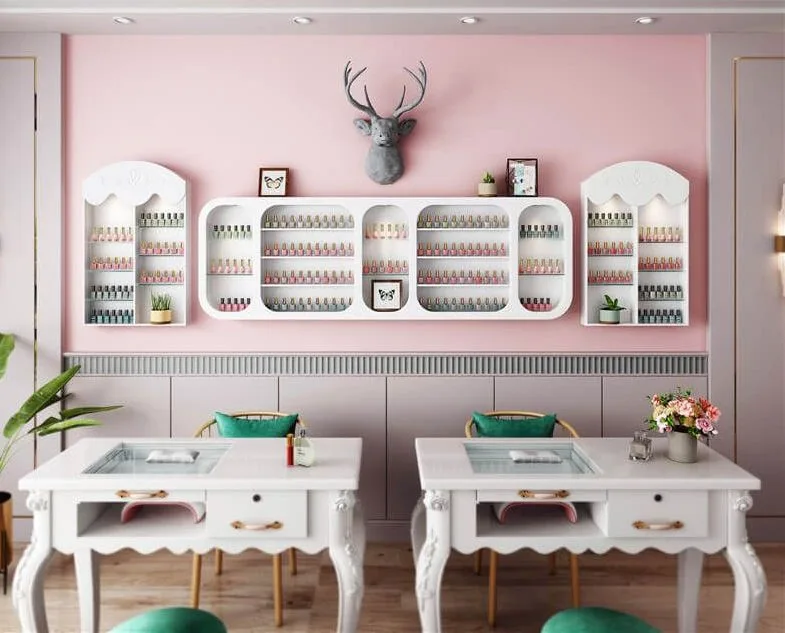 Nail Salon Design | Nail Salon Furniture, Decoration Displays – custom retail display image 3