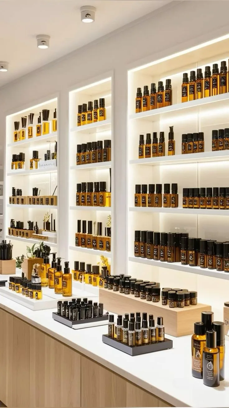Perfume Display Cabinets For Sale – custom retail display image 9