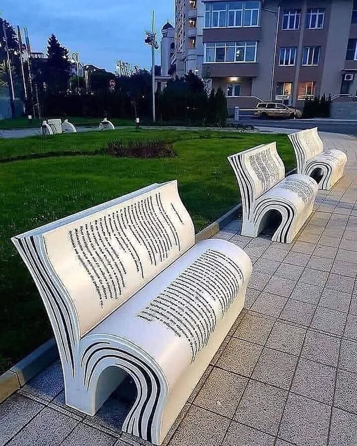 Garden Park Bench For Sale | Outdoor Fiberglass Bench Seat – custom retail display image 18