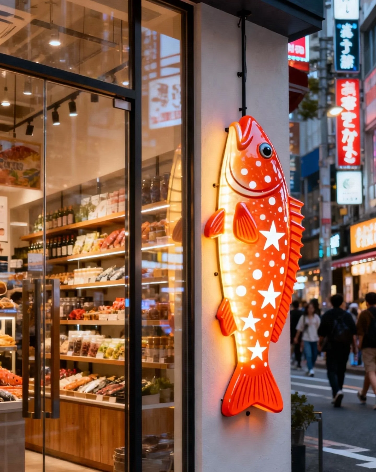 Life Size Fish Sculptures Statues For Sale – custom retail display image 1