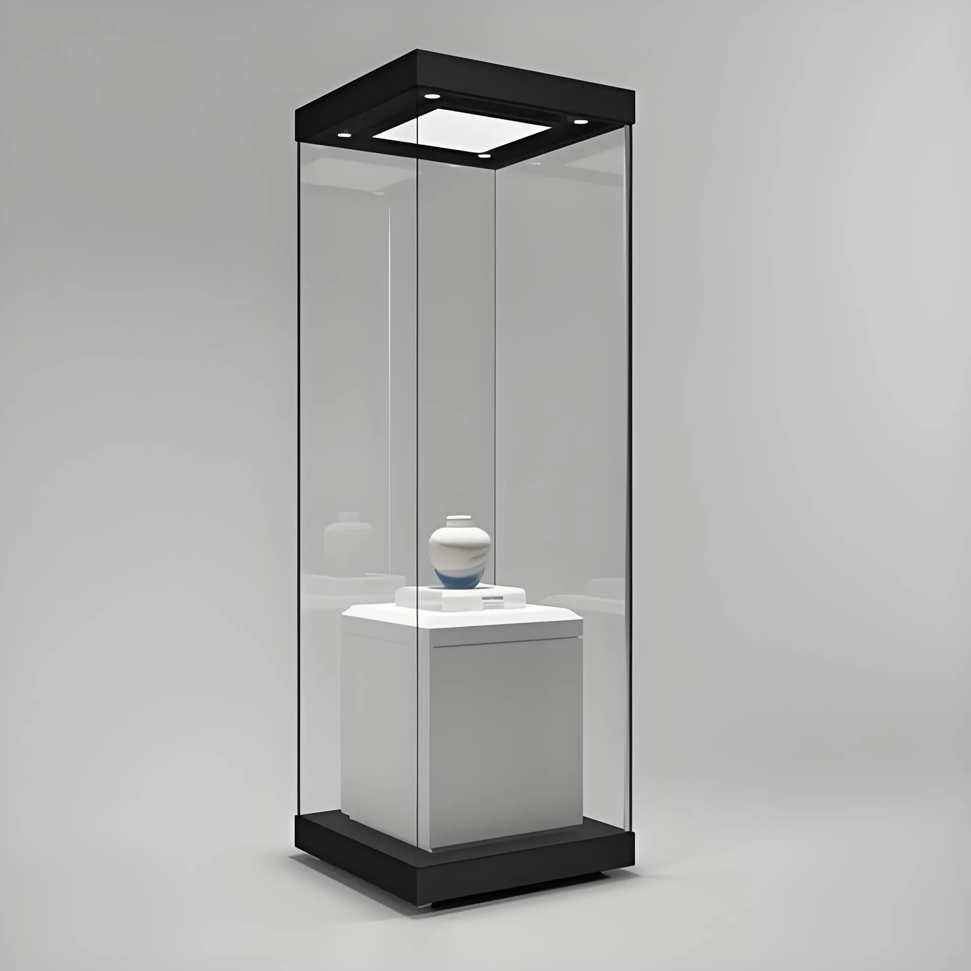 Full Vision Display Cases | High Visibility Glass Showcases Counters – custom retail display image 4