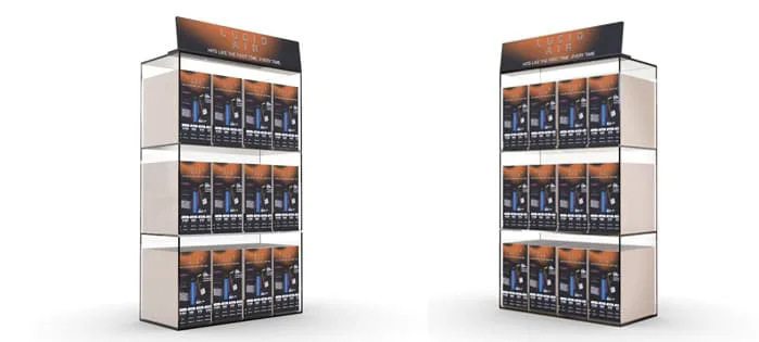 Wooded Display Cases Cabinets | Real Wood Laminated – custom retail display image 39