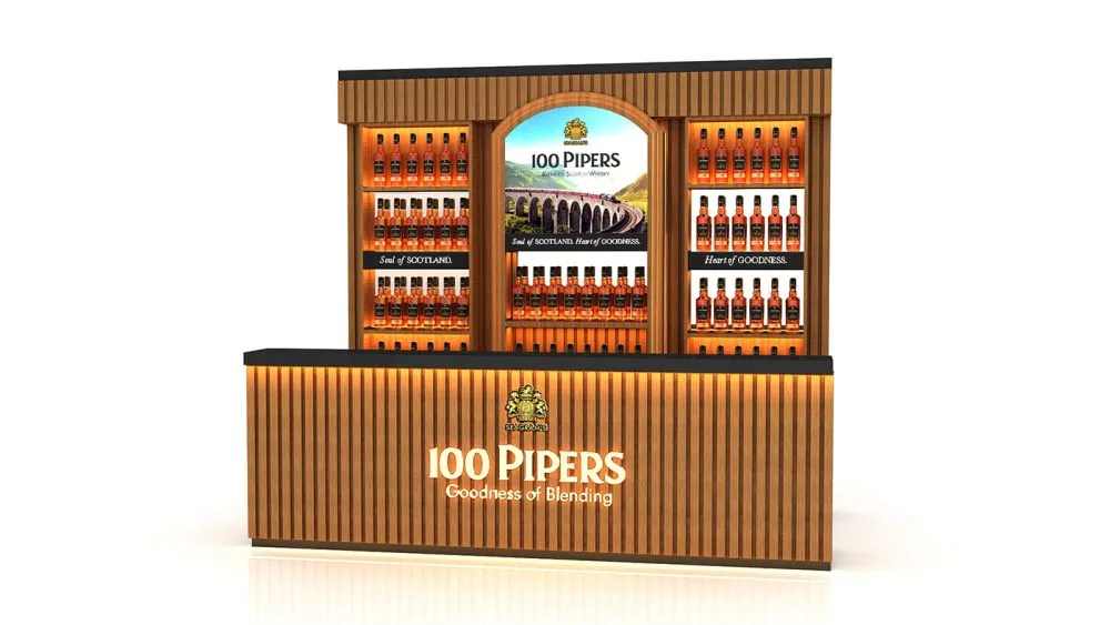 Wine Display Cabinets For Bars Restaurants | Wood Glass – custom retail display image 57